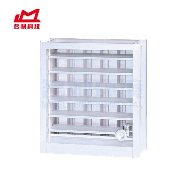 双层防沙调节百叶窗